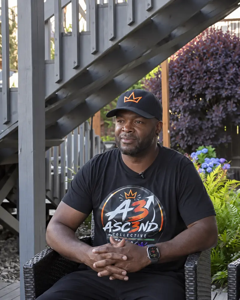 Otha Minnifield, founder of THE ASC3ND COLLECTIVE